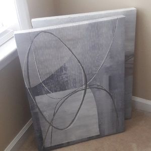 Nikki Chu/ Abstact/ Canvas Painting Set